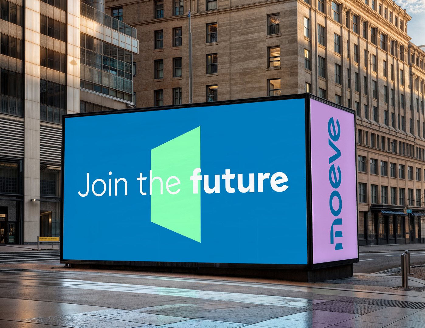 Moeve outdoor screen: Join the future