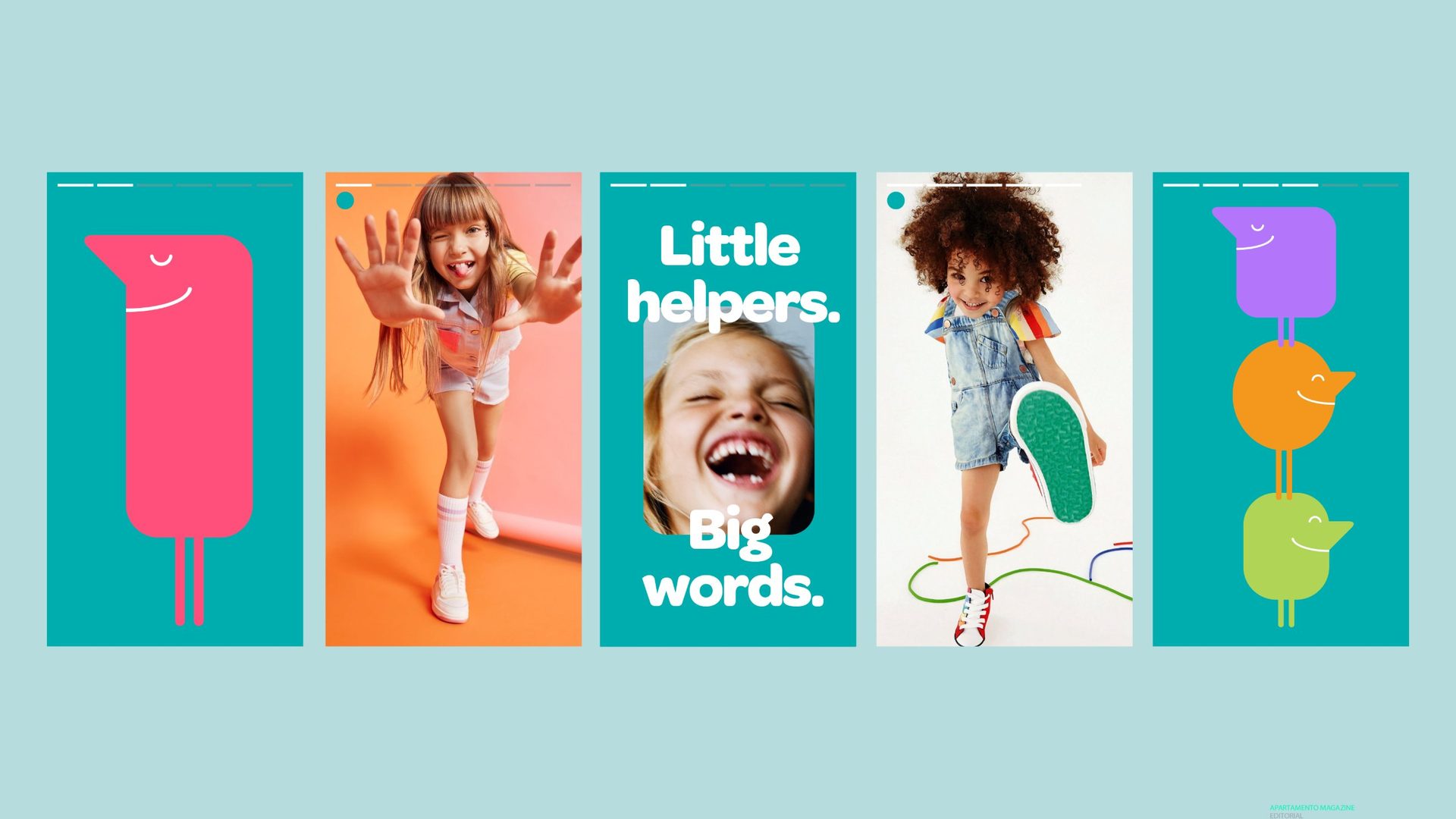 Social stories: Little helpers. Big words.