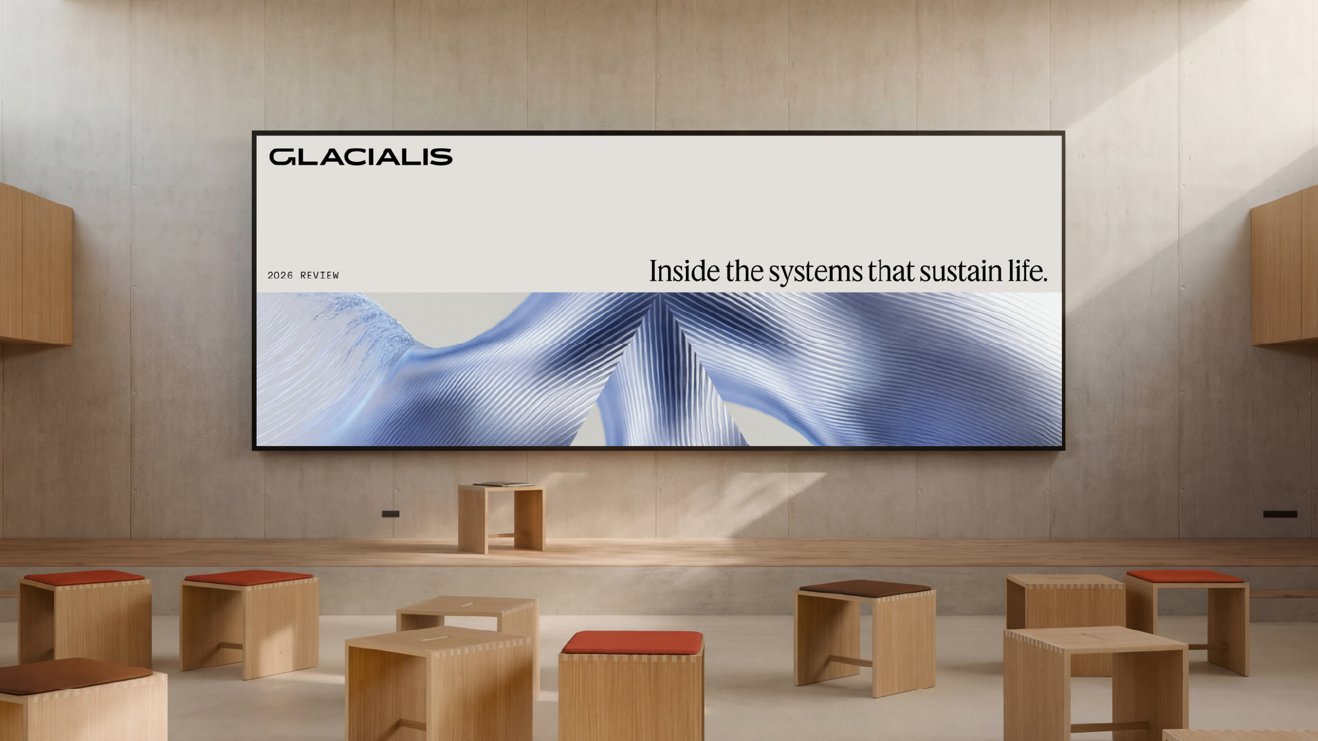 Glacialis 2026 review on a large screen: Inside the systems that sustain life