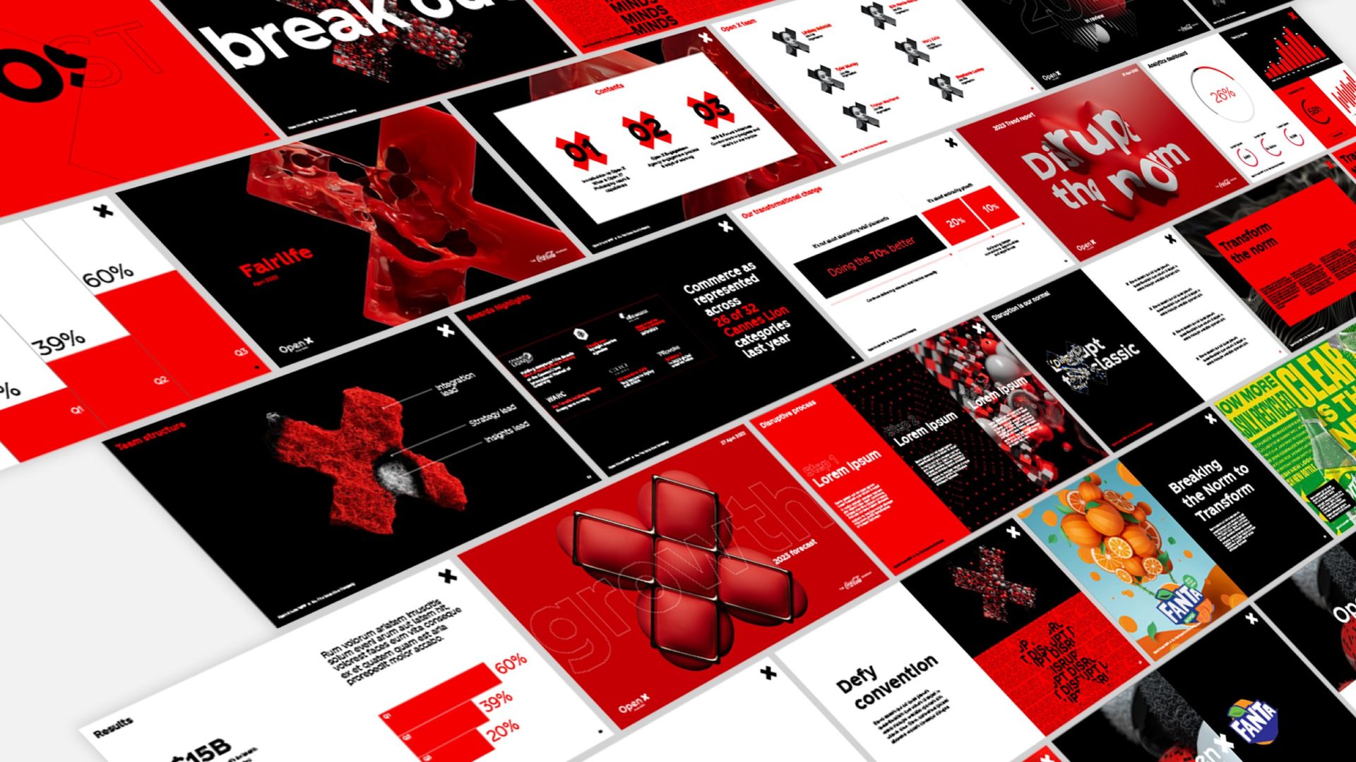 Open X presentation pages