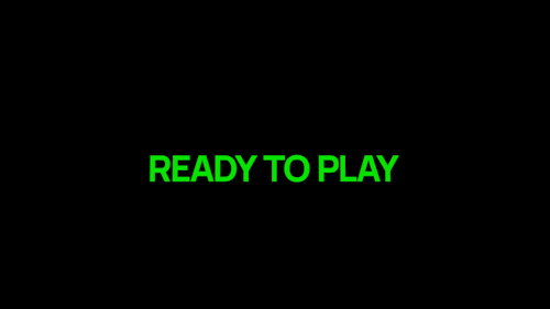 Animated Ready to play title